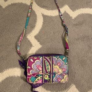Vera Bradley cross body wallet